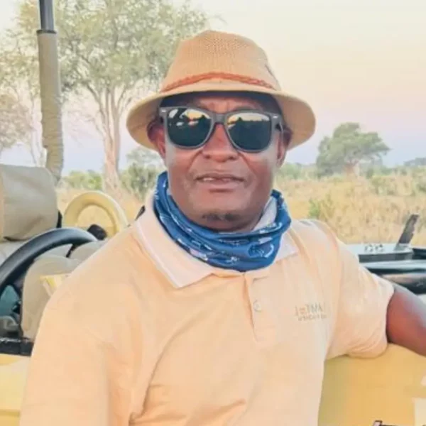 Roy our Safari Guide in Botswana, ZImbabwe, and Namibia